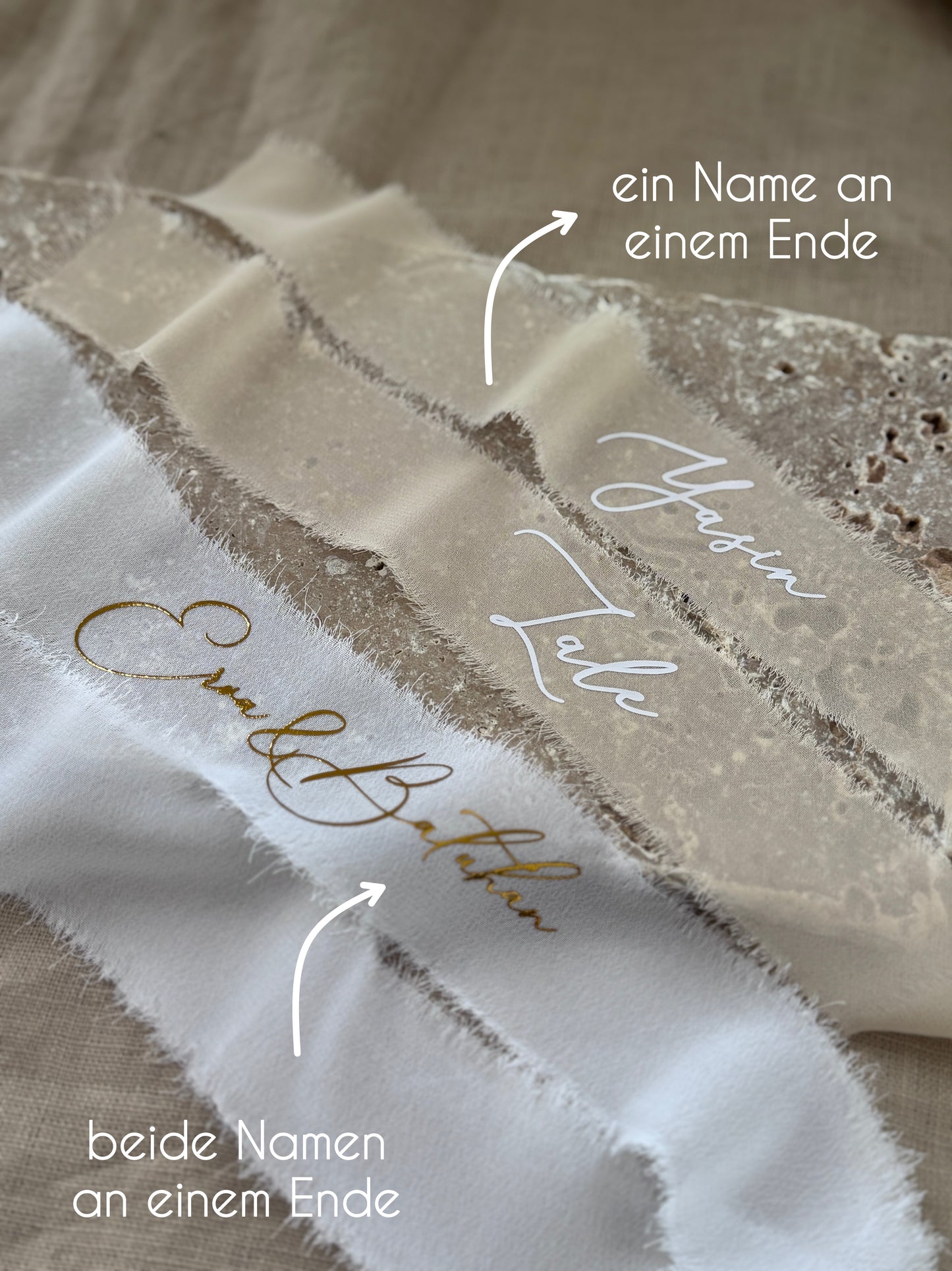 Personalisiertes Ringband - breit