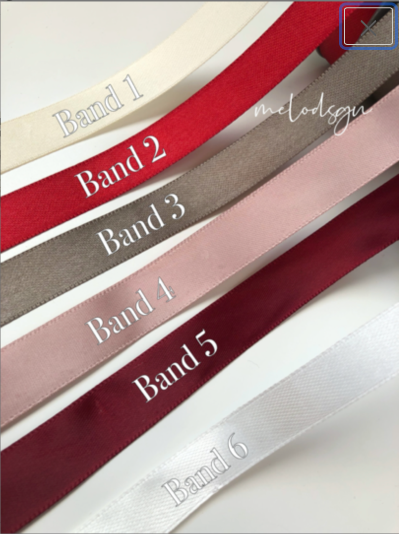 Personalisiertes Ringband - schmal